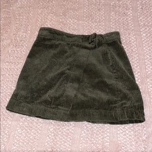 Corduroy Skirt
